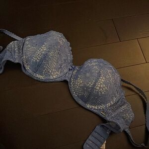 La vie on rose blue bra